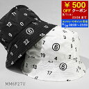 エムエムシックス メゾンマルジェラ MM6 Maison Margiela KIDS キッズ バケットハット MM6F27U M60815 MM05L ブラック...