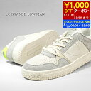 フィリップモデル PHILIPPE MODEL メンズ スニーカー LA GRANDE LOW MAN LGLU VX01 ホワイト グレー BLANC GRI...
