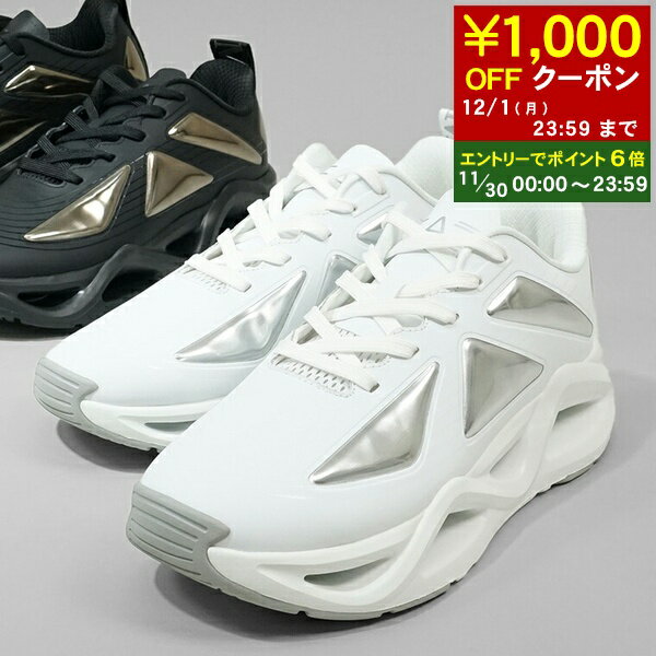 【11/30限定！ポイント6倍】 エンポリオアルマーニ エアセッテ EMPORIO ARMANI EA7 メンズ スニーカー X8X220 XK436 WHIT