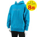 【5/5限定!ポイント8倍】 訳あり リプレイ REPLAY メンズ パーカー M6265A 23358P ウォッシュブルー 180 プルオーバー 長袖 セット...