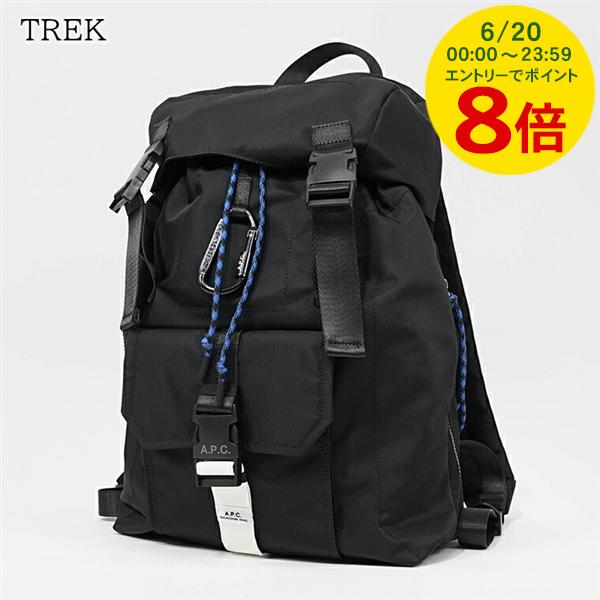6/20ꡪݥ8ܡ ڡ A.P.C.  ǥ Хåѥå TREK PAAGR H62220 NOIR ...