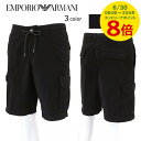 【6/30限定!ポイント8倍】 エンポリオアルマーニ EMPORIO ARMANI メンズ ショートパンツ CARGO BERMUDA 211835 3R471 BLACK ブラック 00020 DARK LAND グレー 06154 SAND YELLOW ベージュ 00051 SWIM WEAR ライン 【プレミアムSTOCK-23SS】