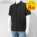 【6/30限定!ポイント8倍】 ノースフェイス THE NORTH FACE メンズ ポロシャツ ESSENTIAL REGULAR POLO NF0A8C1P TNF BLACK ブラック JK3 エッセンシャル レギュラー ポロ 半袖 ワンポイント 鹿の子 REGULAR FIT レギュラーフィット 【2025春夏新作】