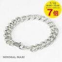 【7/10限定!ポイント7倍】 アーペーセー A.P.C. レディース メンズ ブレスレット MINIMAL MAXI MEAEC M70904 SILVER ...
