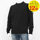 【7/15限定!ポイント最大12倍】 ストーンアイランド STONE ISLAND メンズ ニット 8115508A3 ブラック A0029 クルーネック 長袖...