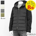 【7/18限定!ポイントでのお支払いもポイントアップ】 タトラス TATRAS メンズ ダウンジャケット BOSTBOLO MTKE24A4269 D BLACK ブラック 01 IVORY アイボリー 15 C.GRAY チャコールグレー 09 KHAKI カーキ 35 ボストボーロ 【プレミアムSTOCK-24AW】