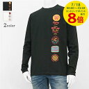 【7/18限定!ポイントでのお支払いもポイントアップ】 リプレイ REPLAY メンズ 長袖Tシャツ M6989 2660 ブラック 098 オフホワイト 01...