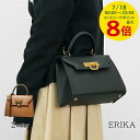 【7/18限定!ポイントでのお支払いもポイントアップ】 カルボッティ CARBOTTI レディース ショルダーバッグ ERIKA 445 BLACK TAN エ...