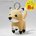 【7/18限定!ポイントでのお支払いもポイントアップ】 メゾンキツネ MAISON KITSUNE メンズ レディース チャーム FOX BAG CHARM OW06906 WW0107 CORK コルク 0102 フォックス チャーム キーチャーム キーリング キーホルダー 誕生日 パーティー 【2025春夏新作】