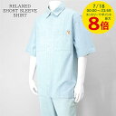【7/18限定!ポイントでのお支払いもポイントアップ】 メゾンキツネ MAISON KITSUNE メンズ 半袖シャツ RELAXED SHORT SLEEVE...