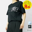 【7/18限定!ポイントでのお支払いもポイントアップ】 エムエムシックス メゾンマルジェラ MM6 Maison Margiela KIDS キッズ Tシャツ M60775 MM04I ブラック M6900 ライトブルー M6807 半袖 カットソー レディース 【2025春夏新作】