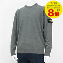 【7/18限定!ポイントでのお支払いもポイントアップ】 ストーンアイランド STONE ISLAND メンズ ニット 8115510C4 グレー V0M67 クルーネック 長袖 ロゴ 14ゲージ ハイゲージ 【プレミアムSTOCK-24AW】