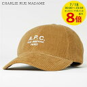 【7/18限定!ポイントでのお支払いもポイントアップ】 アーペーセー A.P.C. メンズ レディース キャップ CHARLIE RUE MADAME COHB...