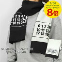 【7/30限定!ポイント8倍】 エムエムシックス メゾンマルジェラ MM6 Maison Margiela レディース メンズ Wフェイス マフラー NUMER...
