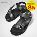 【7/30限定!ポイント8倍】 ディースクエアード DSQUARED2 メンズ サンダル ESPADRILLES ESM0019 01500001 BLACK ...