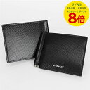 【7/30限定!ポイント8倍】 ジバンシィ GIVENCHY メンズ マネークリップ折財布 BK60F1K1T4 BLACK ブラック 001 クラシック4G ...