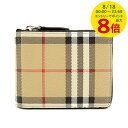 【8/18限定!ポイントでのお支払いもポイントアップ】 バーバリー BURBERRY London England メンズ 2つ折り財布 チェック ラウンドジップウォレット 8071081 ARCHIVE BEIGE アーカイブベージュ A7026 小物 ラウンドジップ TB ウォレット 折財布 サイフ プレゼント 誕生日