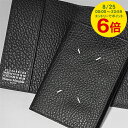 【8/25限定!ポイント6倍】 メゾンマルジェラ Maison Margiela メンズ レディース パスポートカバー SA3VL0001 P4455 BLAC...