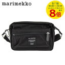 【9/18限定!ポイントでのお支払いもポイントアップ】 マリメッコ marimekko レディース ショルダーバッグ MY THINGS 92519 BLACK ブラック 999 マイシングス ポシェット ミニバッグ バッグ 小物 プレゼント 誕生日 047241 092519 【2025秋冬新作】