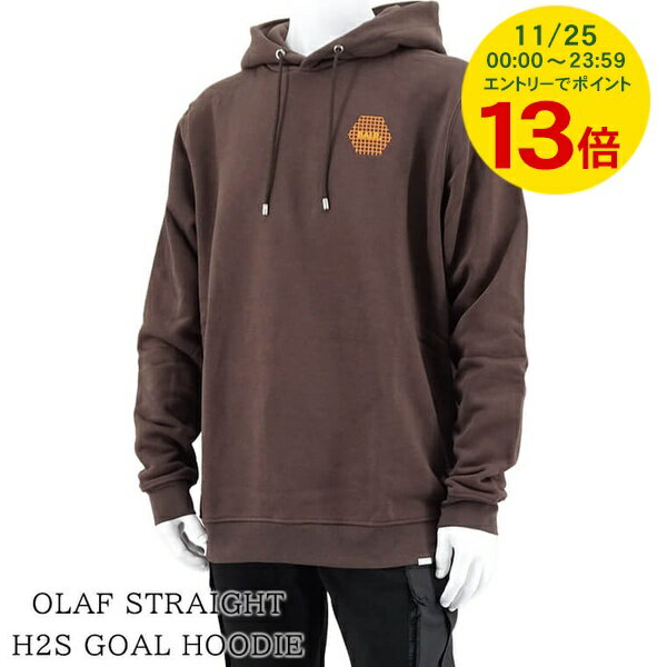 【11/25限定！ポイント13倍】 ボーラー BALR. メンズ パーカー OLAF STRAIGHT H2S GOAL HOODIE B1261 1..