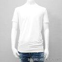 訳あり ディースクエアード DSQUARED2 UNDERWEAR ライン メンズ Tシャツ ROUND NECK T SHIRT D9M20570 ホワイト 100 アンダーウェアライン 半袖 カットソー クルーネック ロゴ ワンポイント 刺繍 刺しゅう ストレッチ サイズS M L XL B002 B003 B004 B005 250705