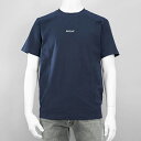 訳あり リプレイ REPLAY メンズ Tシャツ M6795 2660 ネイビー 271 半袖 カットソー クルーネック プリント ワンポイント ロゴ サイズ ...