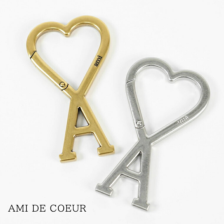 アミ AMI メンズ レディース キーリング UKR907 369 LAITON VIBRE ゴールド 907 ARGENT VIBRE シルバー 905 AMI DE COEUR アミ ドゥ クール AMI Paris アミパリス Alexandre Mattiussi アレクサンドル マテュッシ キーチャーム キーホルダー 小物 誕生日 【2025秋冬新作】のサムネイル
