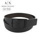 アルマーニ エクスチェンジ ARMANI EXCHANGE メンズ ベルト 951388 3F814 BLACK DARK BROWN ブラック ダークブラウン...