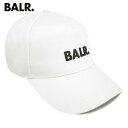 ボーラー BALR. メンズ レディース キャップ CLASSIC OXFORD CAP B10014 ホワイト WHITE クラシック オックスフォード キャ...