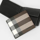 バーバリー BURBERRY London England メンズ 2つ折り財布 8052802 DARK BIRCH BROWN ダークバーチブラウン A89...
