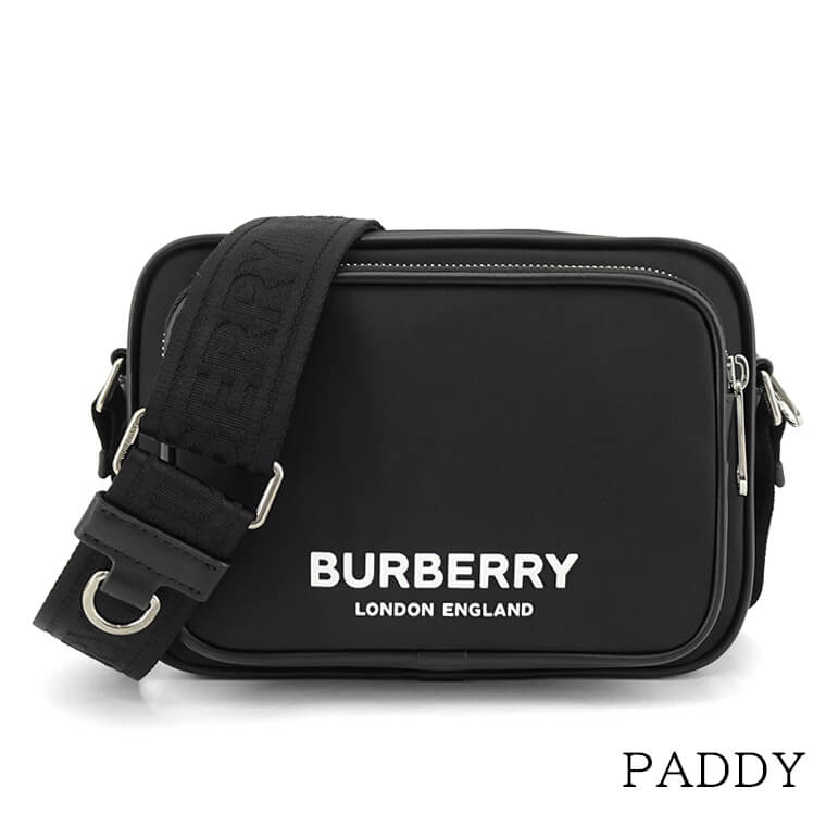 ショルダーバッグ バーバリー BURBERRY London England メンズ ショルダーバッグ PADDY 8049094 BLACK ブラック A1189 パディ バッグ ミニバッグ 小物 プレゼント 誕生日 クリスマス バレンタイン 【2024春夏新作】