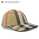 バーバリー BURBERRY London England メンズ キャップ GIANT CHECK CANVAS BASEBALL CAP 8056076 ARCHIVE BEIGE A7028 ロゴ 刺繍 チェック CAP 野球帽 帽子 小物