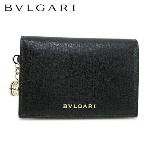 【ポイント4倍】 ブルガリ/BVLGARI ユニセックス カードケース ビー・ゼロワン カードホルダー 288236 (BLACK/ブラック) ビーゼロワン/B ZERO 1/カード入れ/小物/プレゼント/誕生日/パーティー/バレンタイン/クリスマス/メンズ/レディース/男女兼用/SL