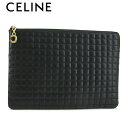 セリーヌ CELINE レディース クラッチバッグ C CHARM POUCH 10B813BFL BLACK 38NO ブラック Cチャーム ポーチ バッグ 小物 キルティング キルテッド