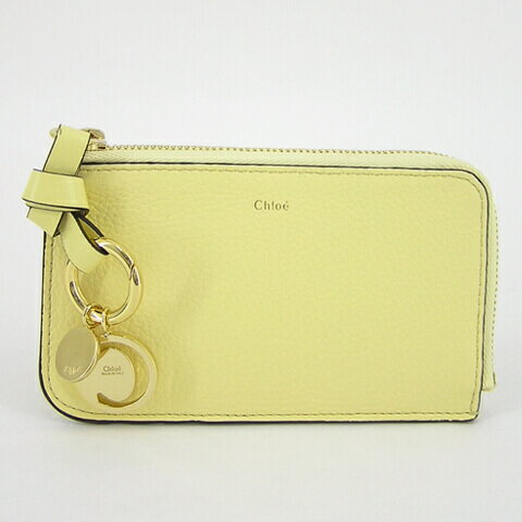 クロエ/Chloe レディース コインカードケース ALPHABET CHC20WP944D83 (SOFTY YELLOW/752) アルファベット/CHC17AP944H9Q/コイン＆カードケース/カードホルダー/カード入れ/フラグメントケース/プレゼント/誕生日/SL