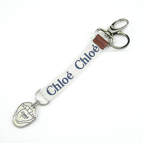 【ポイント5倍】 クロエ/Chloe レディース キーホルダー WOODY CHC21UK011AM2 (WHITE/101) キーチャーム/キーリング付き/小物/プレゼント/誕生日/パーティー/バレンタイン/父の日/クリスマス/SL