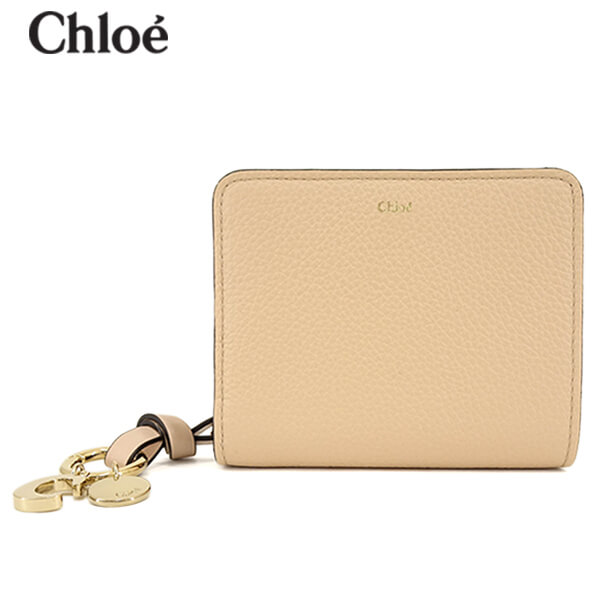 クロエ 財布（レディース） クロエ Chloe レディース 2つ折り財布 ALPHABET CHC22WP765F57 CEMENT PINK 6J5 アルファベット ウォレット 折財布 ミニ財布 サイフ 小物 プレゼント 誕生日 クリスマス 母の日