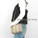 クロエ Chloe レディース トートバッグ WOODY MINI TOTE CHC24UP237L17 BOYISH BROWN 20E ウッディ ミニ トー...