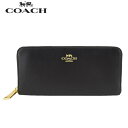 コーチ COACH レディース 長財布 SLIM ACCORDION ZIP 73738 GDBLK ブラック BLACK スリム アコーディオン ジップ ウォレット サイフ ラウンドジップ ラウンドファスナー 小物 プレゼント 誕生日 クリスマス