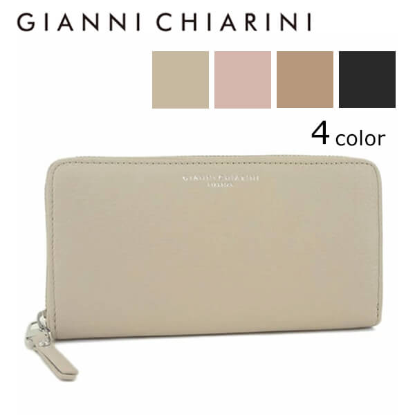 ジャンニキアリーニ GIANNI CHIARINI レディース 長財布 PF5042 GRN VAPORE 7282 NINFEA 12281 NEW CANAPA 11706 NERO 001 ジャンニキャリーニ サイフ ウォレット ラウンドジップ ラウンドファ…