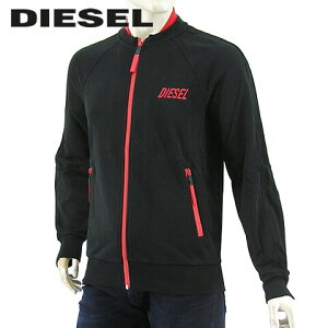 ディーゼル DIESEL メンズ トラックジャケット UMLT MAXX A03068 0CEAA ブラック 900 シングルジップ ラグラン アウター 長袖 セットアップ可能 UMLB PETER EL A03069 0CEAA 900 【プレミアムSTOCK-2122AW】