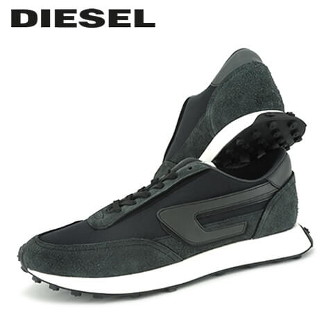 ǥ DIESEL  ˡ S RACER LC Y02873 P4428 JET BLACK ֥å T8011 塼  å 졼å