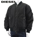 ディーゼル DIESEL メンズ ブルゾン J MATTAN A10673 0HCAS ブラック 9XX アウター リバーシブル MA-1 ジップアップ シングルジップ シングルファスナー 