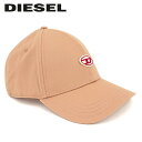 ディーゼル DIESEL メンズ キャップ C RUNEY A09036 0JLAZ ピンク ホワイト 31Y ベースボールキャップ CAP 野球帽 帽子 小物 ユニセックス 男女兼用