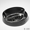 ディーゼル DIESEL レディース メンズ ベルト B 1DR X08727 PR666 ブラック H6528 オーバルDロゴ プレゼント 誕生日 パーティー...