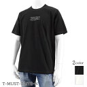 ディーゼル DIESEL メンズ Tシャツ T MUST SLITS N A12269 0QANW ブラック 9XX オフホワイト 141 半袖 カットソー ク...