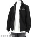 ディーゼル DIESEL メンズ トラックジャケット S GINNI ZIP OD A11439 0IAJH ブラック 9XX アウター 長袖 ジップアップ シングルジップ シングルファスナー ハイネック REGULAR FIT レギュラーフィット 