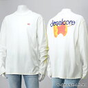 ディーゼル DIESEL メンズ 長袖Tシャツ T CRANE LS R1 A16627 0AKAK オフホワイト 141 ロンT カットソー クルーネック 長...