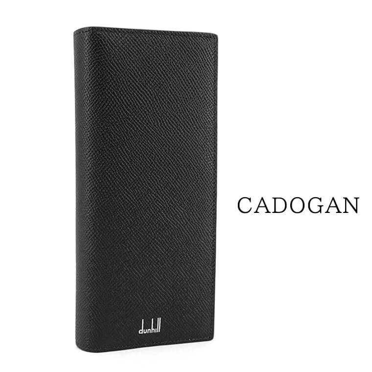 ダンヒル dunhill メンズ 2つ折り長財布 CADOGAN 10CC COAT WALLET DU18F2100CA BLACK ブラック 001 カドガン 10CC コート ウォレット サイフ 小物 プレゼント 誕生日 クリスマス 【2024春夏新…