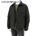 エンポリオ アルマーニ アウター メンズ エンポリオアルマーニ EMPORIO ARMANI メンズ ダウンジャケット 6R1BZ5 1NYOZ NERO ブラック 0999 ダウン アウター 撥水加工 肩紐取り外し可能 袖取り外し可能 【プレミアムSTOCK-23AW】